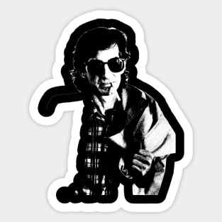 Retro Townes Van Zandt Sticker